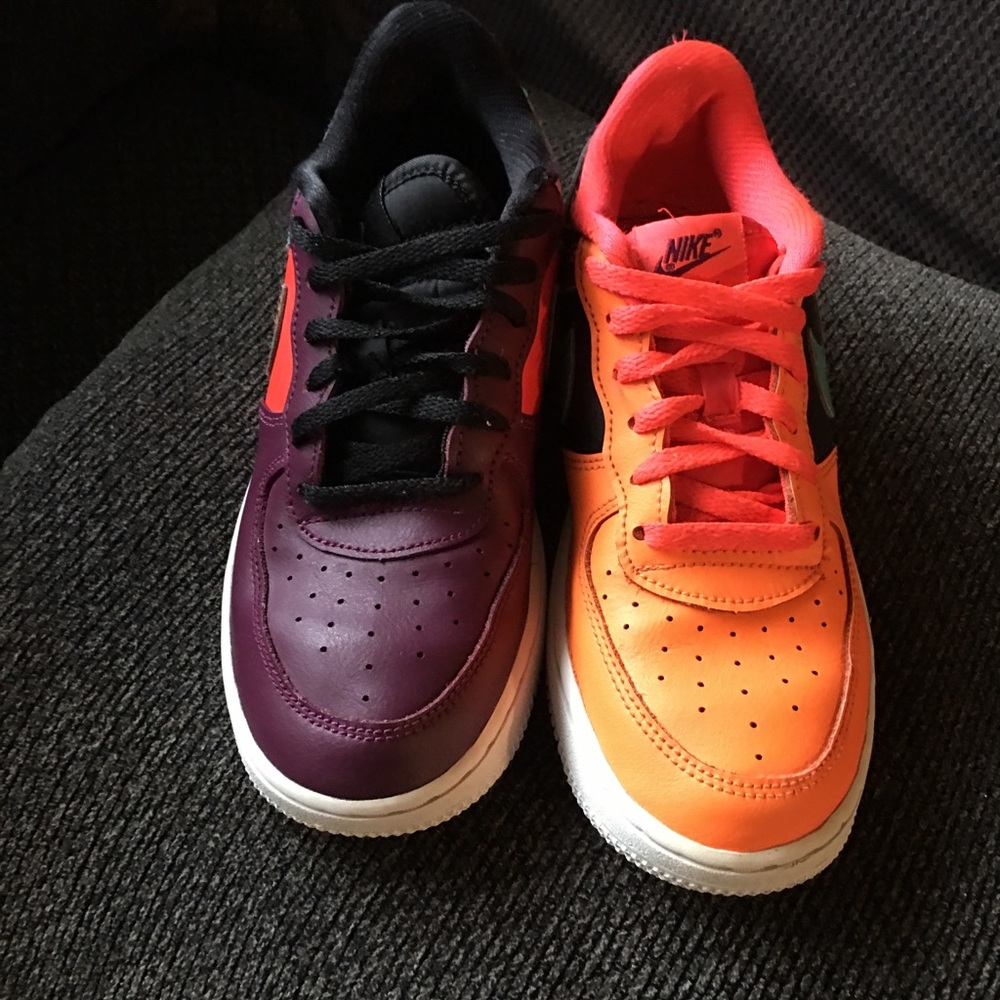 Nike Air Force 1 multi colors size 3
